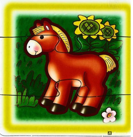 Крупные пазлы для малышей