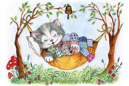 Котенок иллюстрация