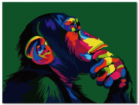 Mg2033 Радужная обезьяна