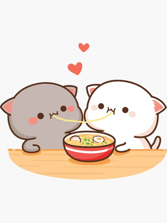 Кавайные котики любовь