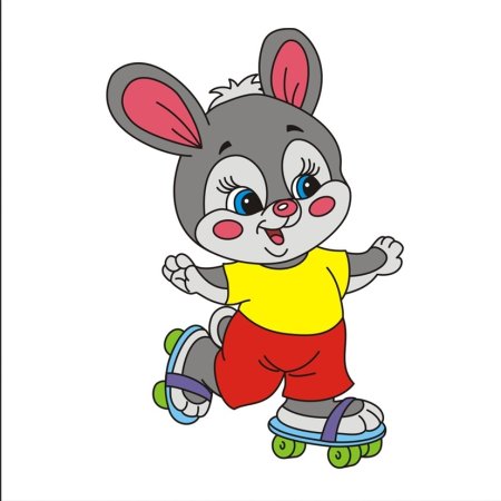 Мультяшные животные спортсмены