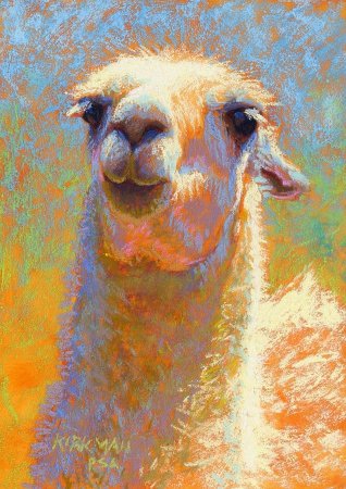 Животные пастелью