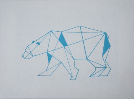 Животные геометрическими фигурами