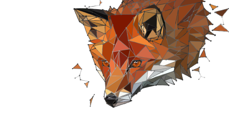 Полигональная лиса