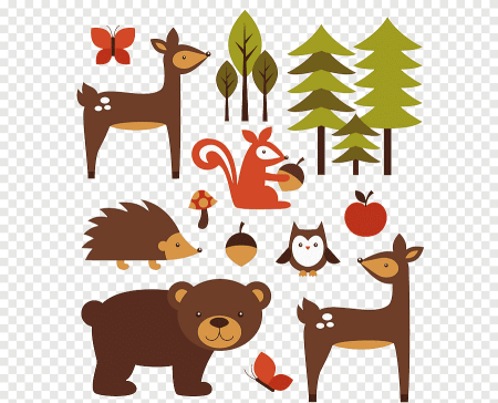 Векторные иллюстрации животных