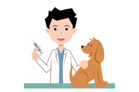 Ветеринар иллюстрация