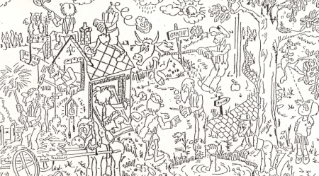 Найди спрятанный предмет на картине