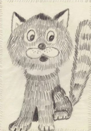 Рисование штрихом животных