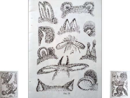 Рисование штрихами в детском саду