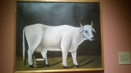 Нико Пиросмани картина корова
