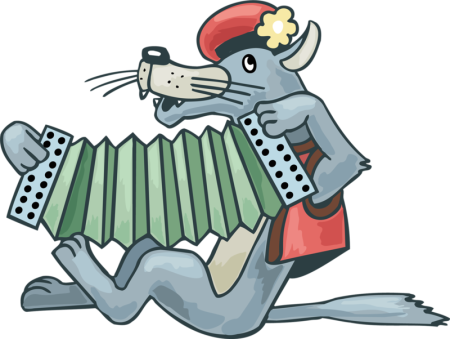 Собака гармошка