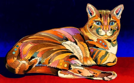 Кошки в декоративно прикладном искусстве