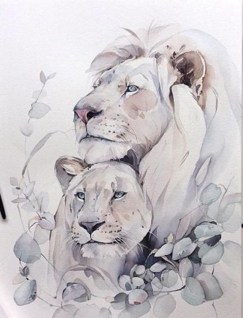 Наталья Каданцева акварель животные