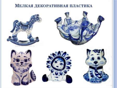 Кистевая роспись Гжель
