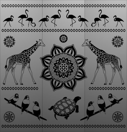 Орнамент с животными
