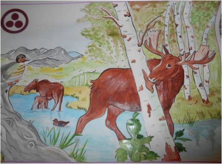 Заповедник рисунок