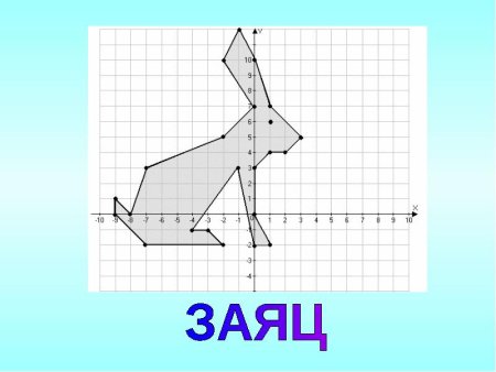 Заяц по координатам