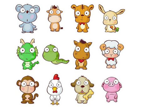 12 Животных символов года