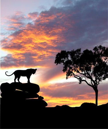 Африканский пейзаж