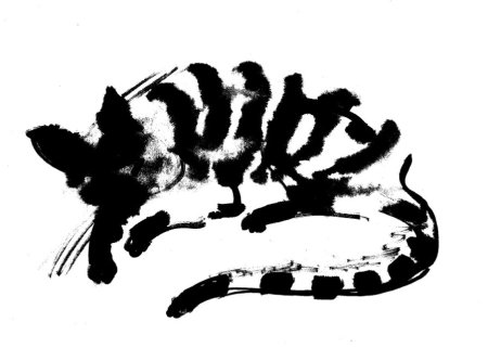 Кляксография Лев
