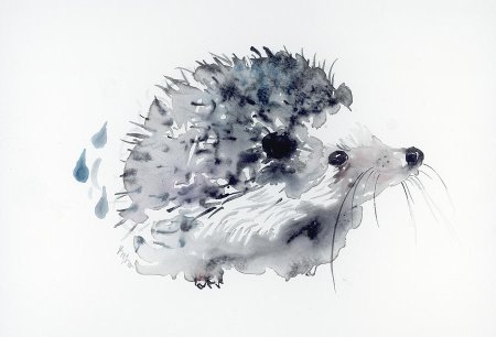 Рисование кляксами