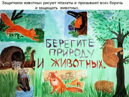 Берегите животных