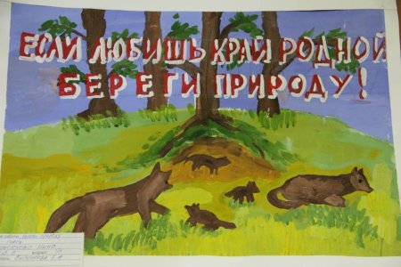 Плакат берегите животных 3