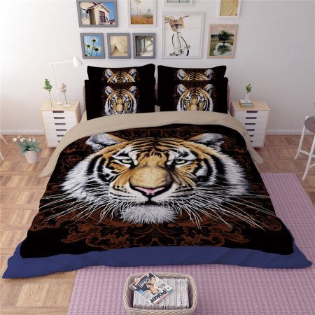 Покрывало с тиграми на кровать