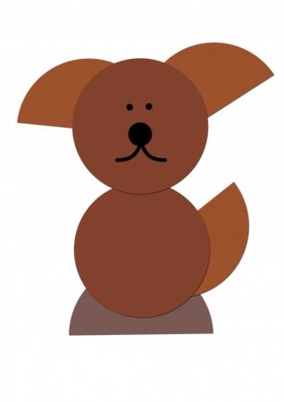 Рисование животных из кругов