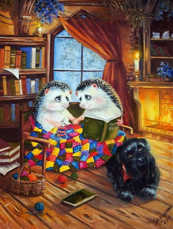 Ирина Глущенко художник Ежи