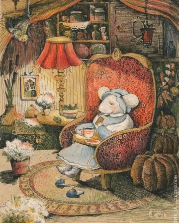 Уютные иллюстрации