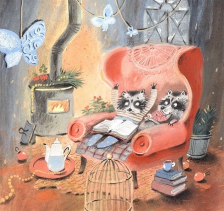 Муми Тролли иллюстрации художника Дианы Лапшиной