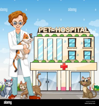 Рисунок ветеринарная больница