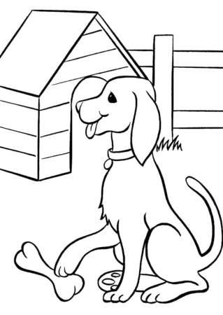 Раскраска "собаки"