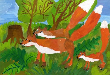 Мир заповедной природы рисунки