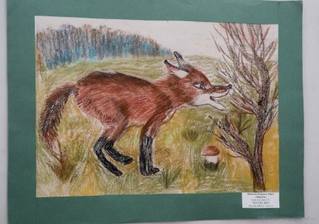 Конкурс детских рисунков животные