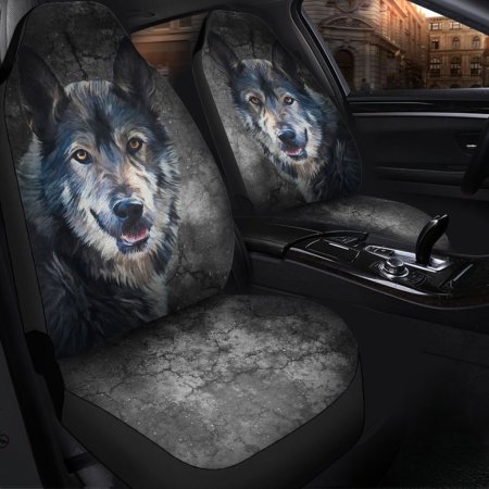 Автомобильные чехлы с волком