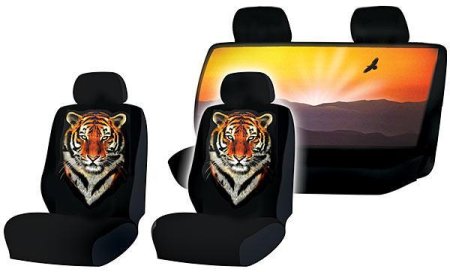 Накидка Панда на сиденье автомобиля