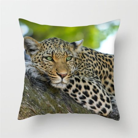 Подушка леопард