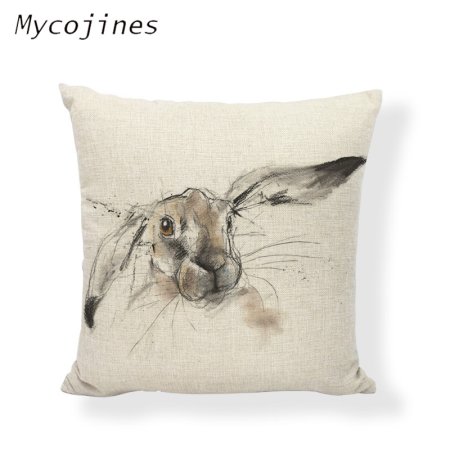 Подушки с изображением животных
