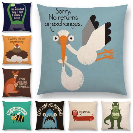 Изображение зебры на диванную подушку