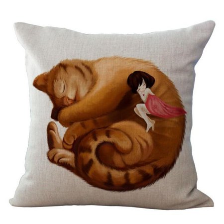 Диванные подушки с аппликацией