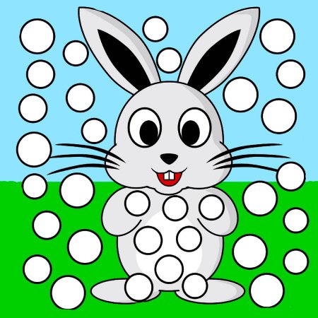 Трафарет для пластилина для детей