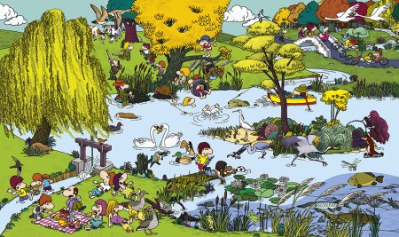 Найди и покажи. На природе