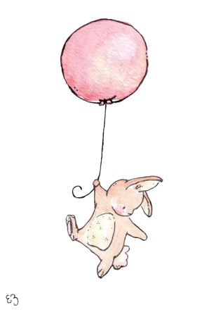 Зайка с шариками