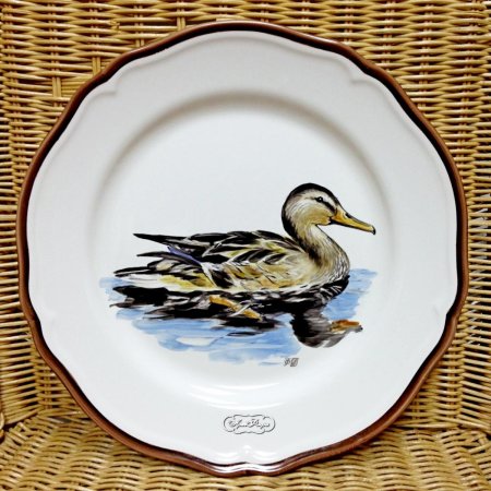 Тарелки с утками