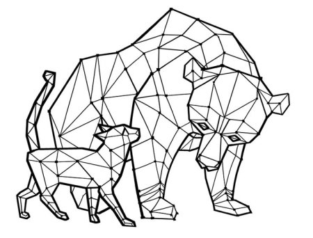 Стилизованные фигуры животных