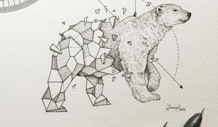 Геометрические животные Керби Розанес