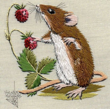 Антонина Рожкова вышивка гладью