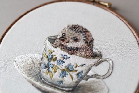 Emilie Ferris вышивка